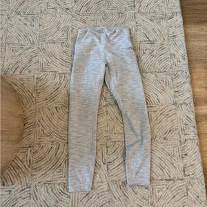 Fast and free Lulu lemon leggings size 6, gray striped